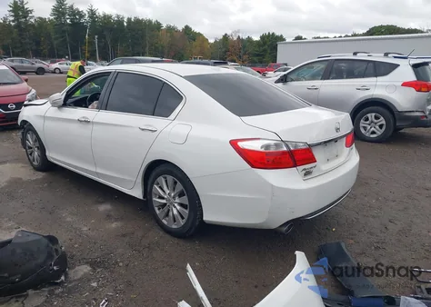 2015 Honda Accord Ex-L V-6 from USA, damaged, VIN 1HGCR3F88FA027419